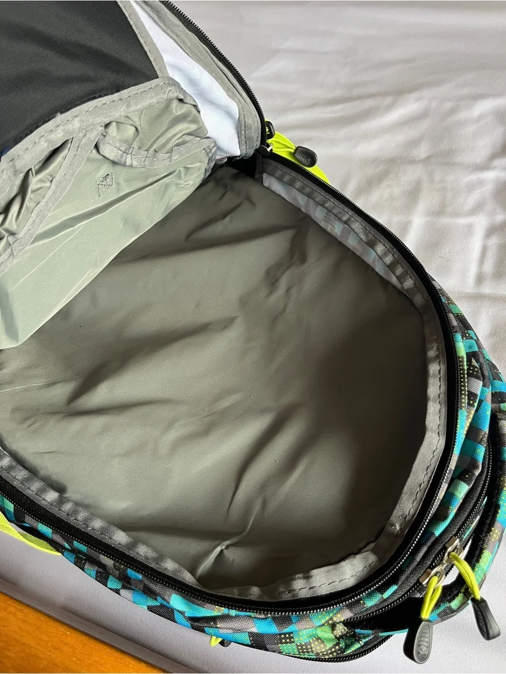 High Sierra GRIP Laptop Backpack Black Neon Green Tech Spot Geometric Digi Camo